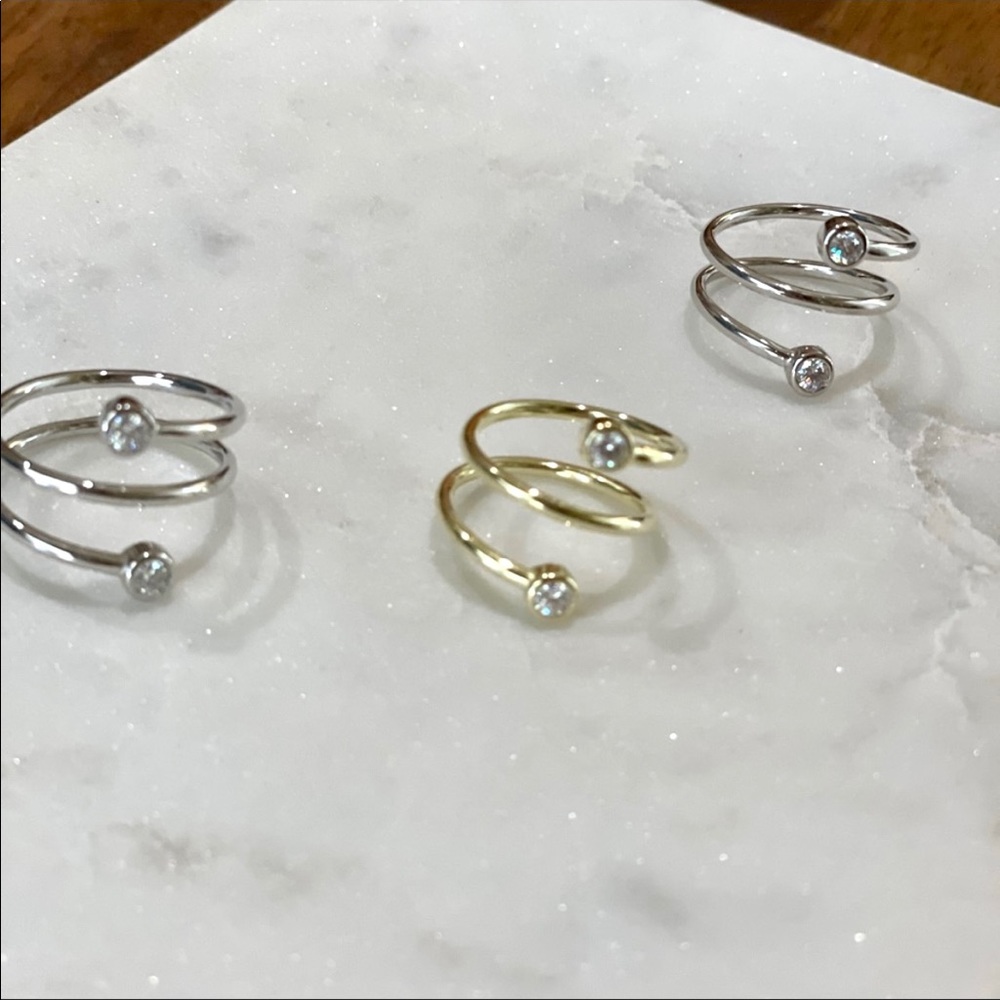 Double Star Ring/ Toe Ring - Picture 10 of 11